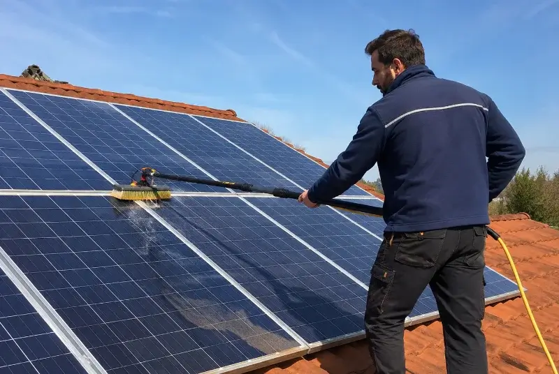 Nettoyage et entretien de panneaux solaires à Tarnos